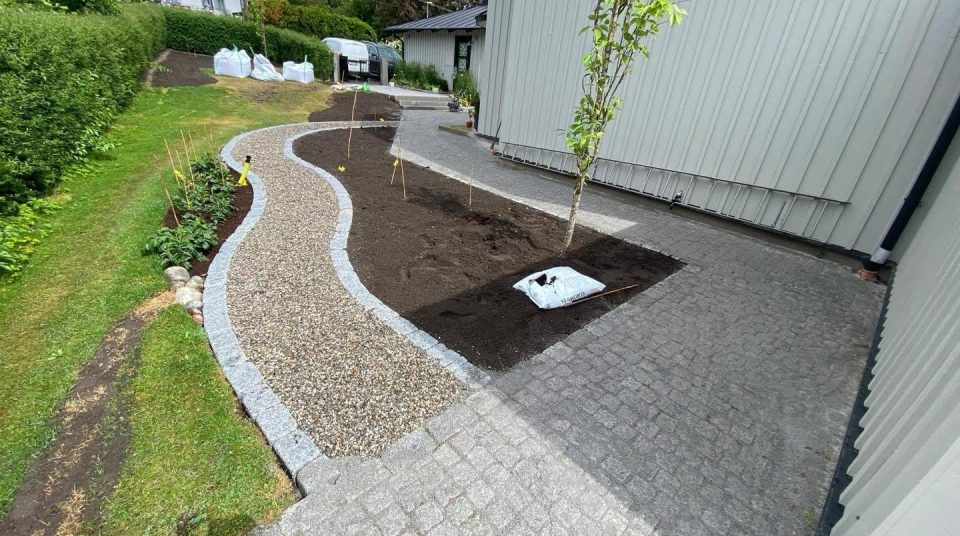 Trädgårdsarbete-projekt i Huddinge